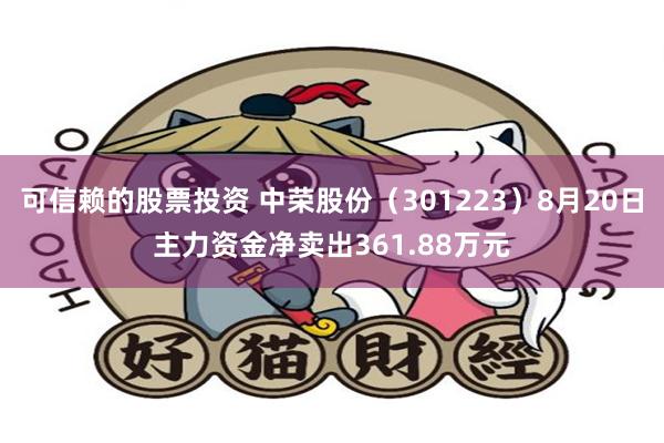 可信赖的股票投资 中荣股份（301223）8月20日主力资金净卖出361.88万元