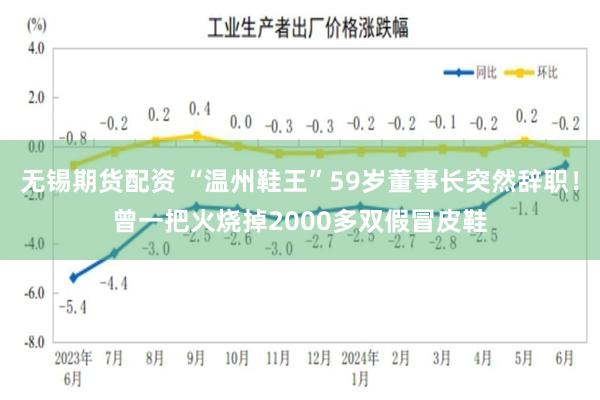 无锡期货配资 “温州鞋王”59岁董事长突然辞职！曾一把火烧掉2000多双假冒皮鞋