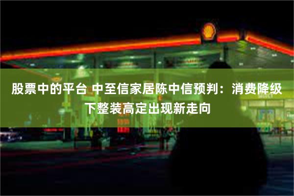 股票中的平台 中至信家居陈中信预判：消费降级下整装高定出现新走向