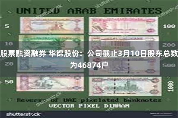 股票融资融券 华锦股份：公司截止3月10日股东总数为46874户